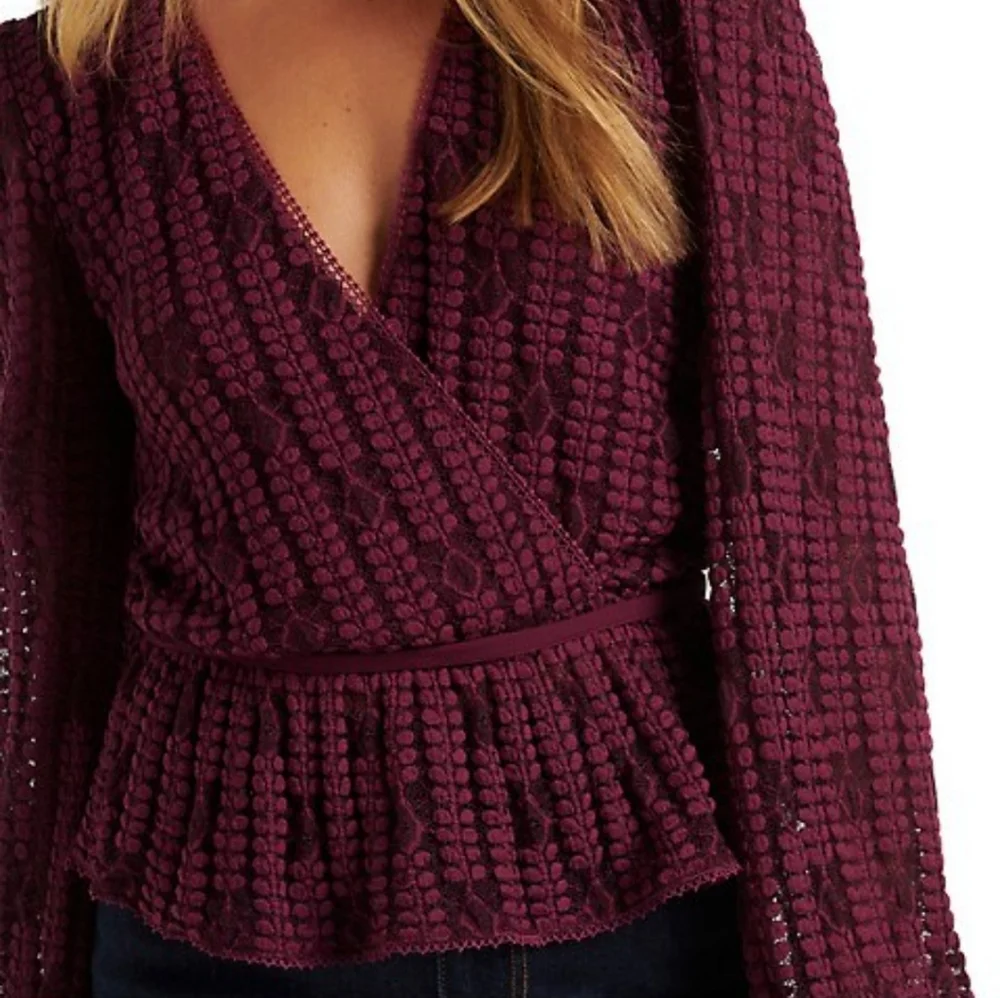 Wrap blouse - Picture 2 of 5